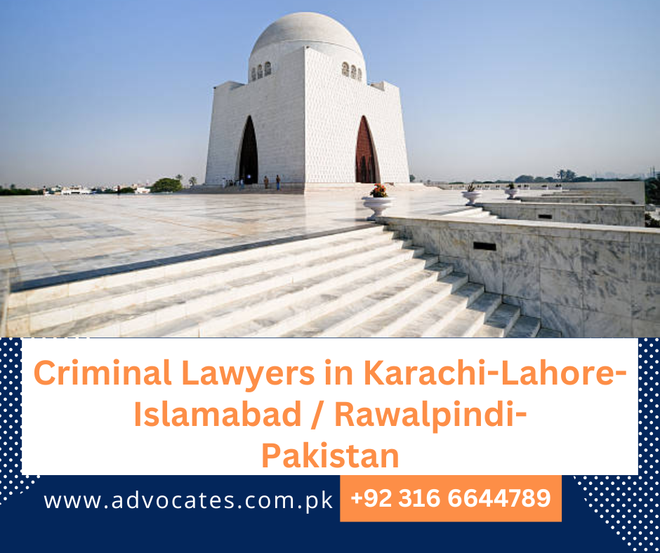 Criminal Lawyers Karachi