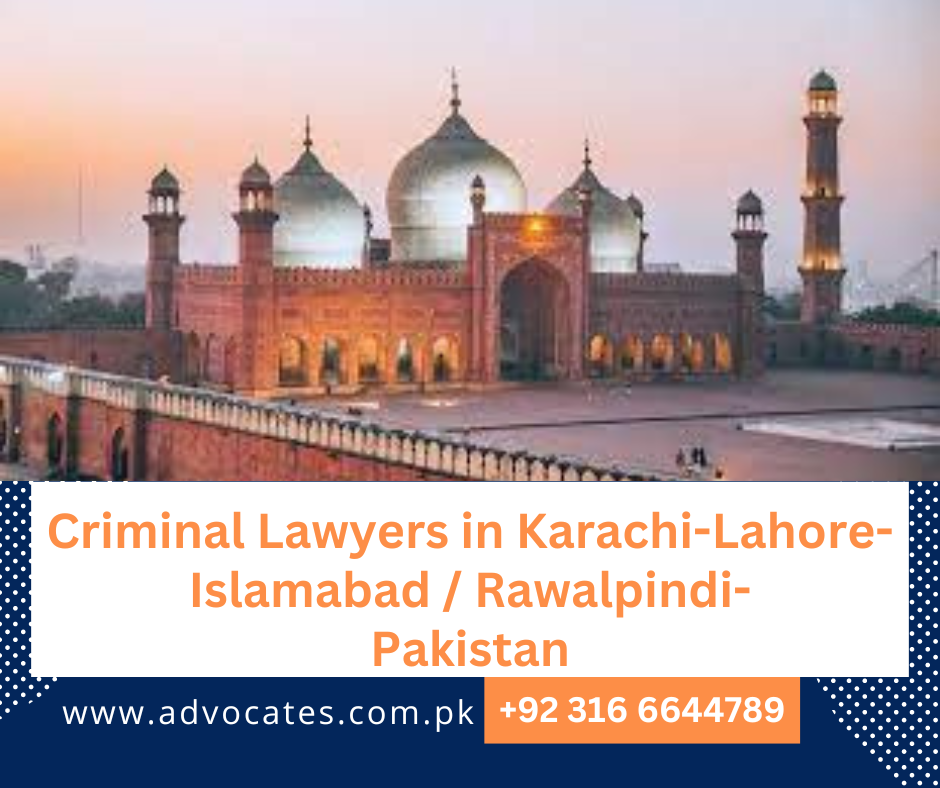 Criminal Lawyers Lahore